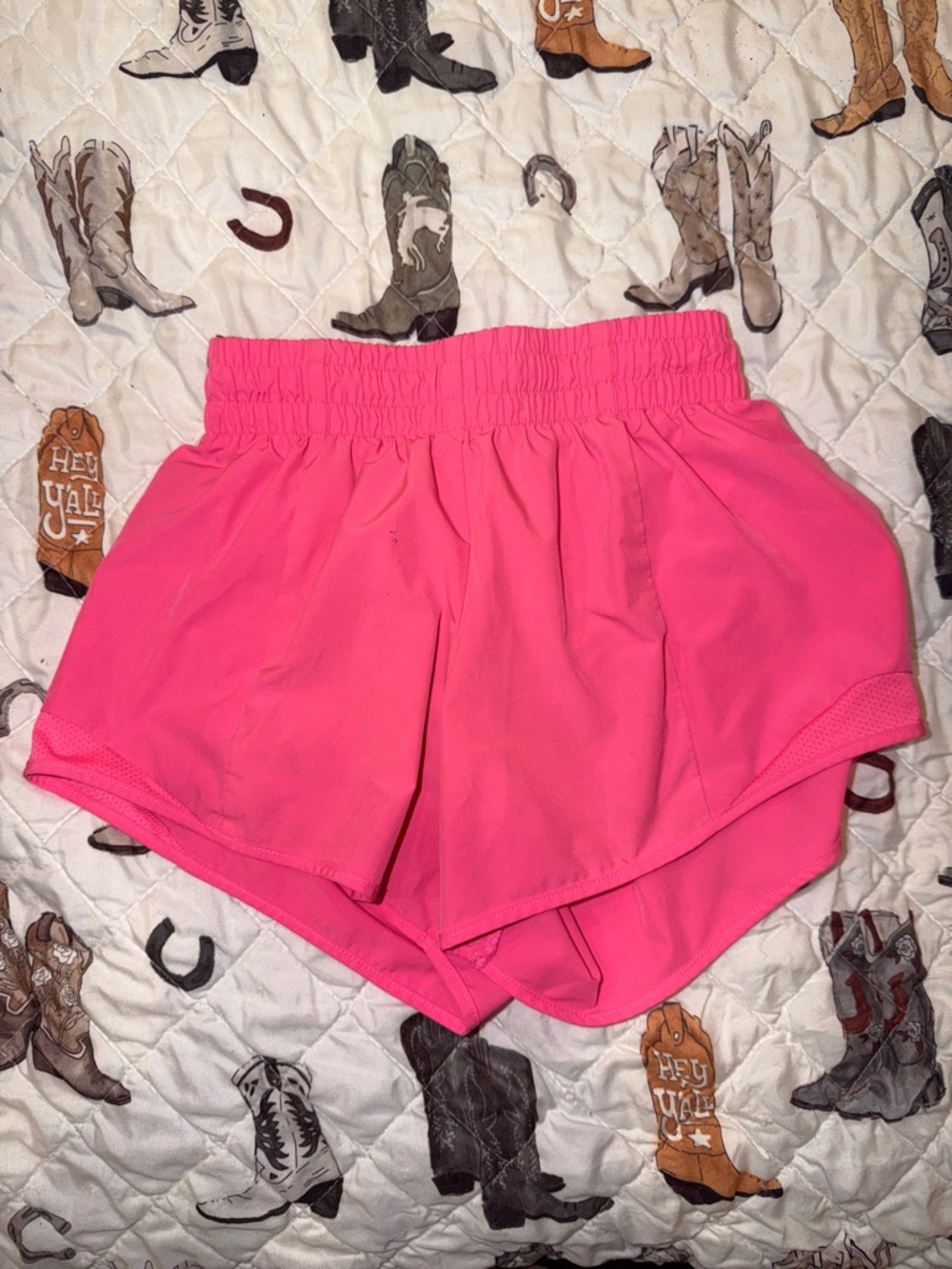 Athletic Works Hot Pink Girls' Athletic Shorts